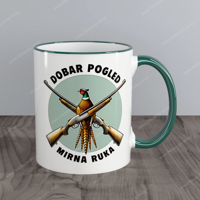 Štampa na šolji - za lovce