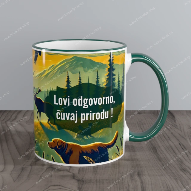 Foto šolja Lovi odgovorno